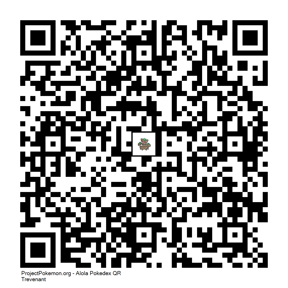 Cdigo QR de Trevenant